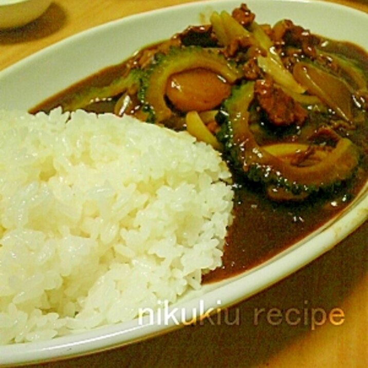 簡単おいしい!ゴーヤハヤシライス